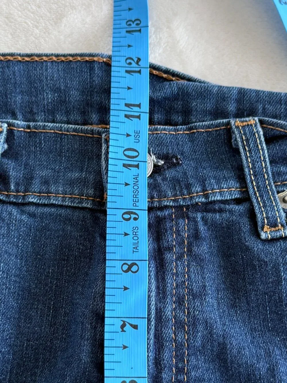 Levi's 514 Straight Fit Jeans Men's W32 L34 Blue Medium Wash Stretch Denim 32x34